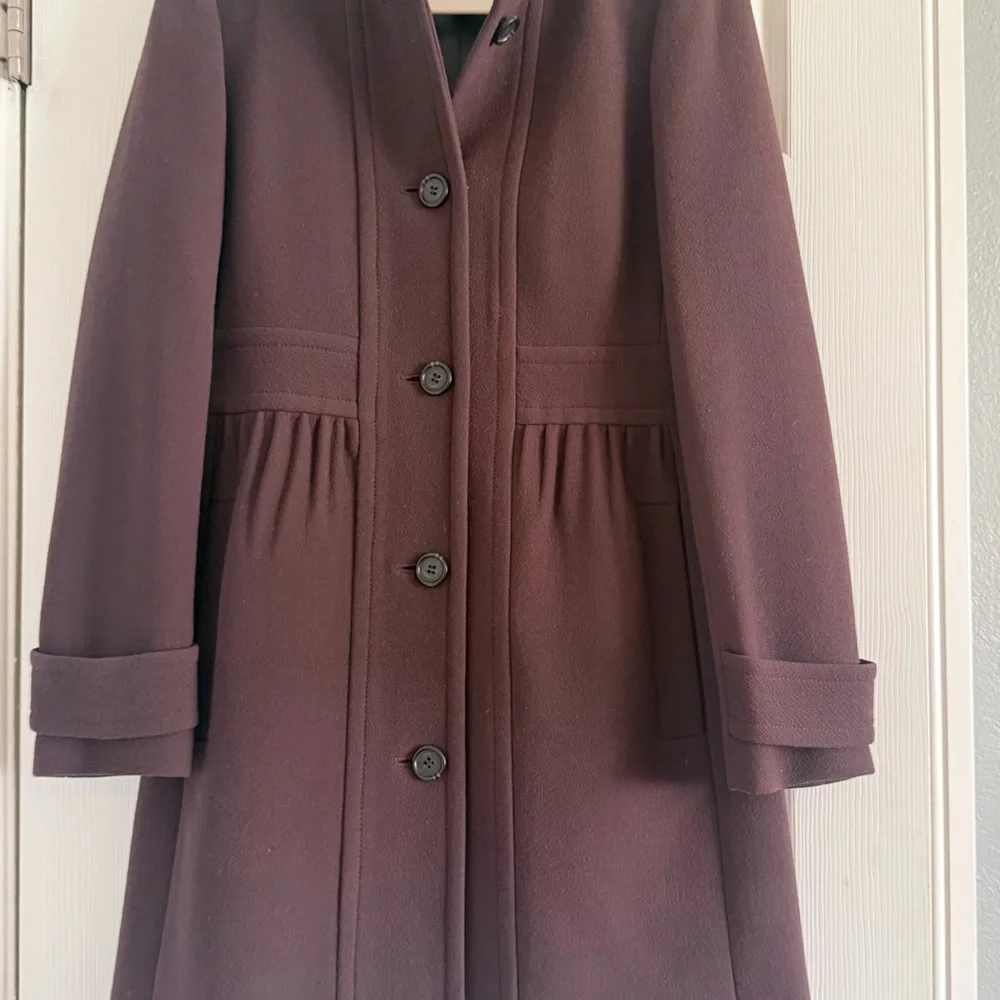 J. Crew Coletta Double Cloth Italian Wool Coat Size 10